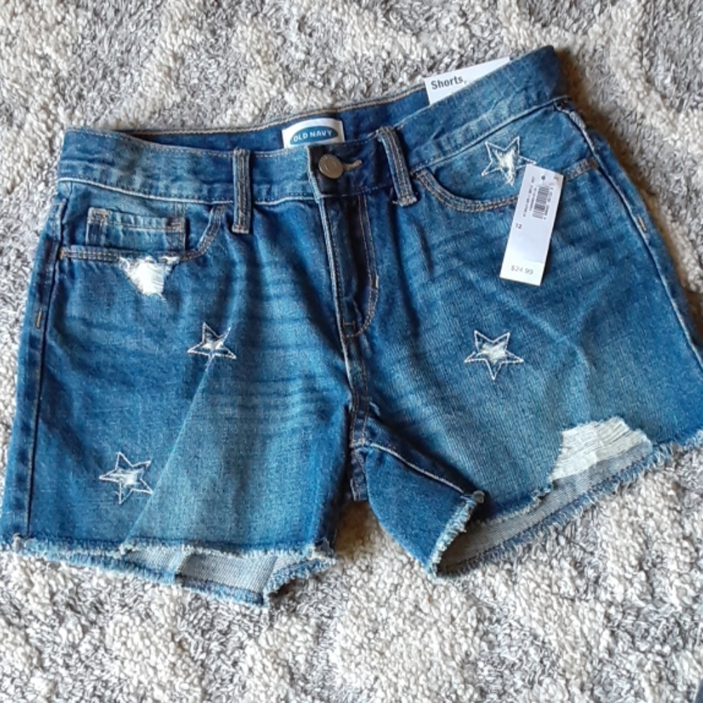 NWT Girls Denim Shorts